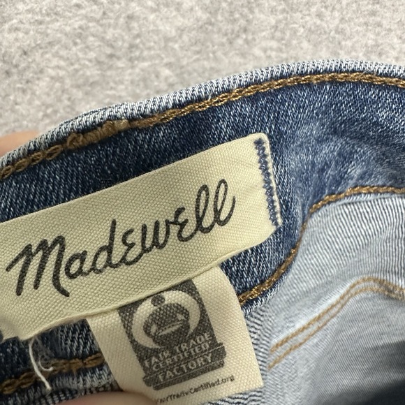 Madewell Blue Jeans Women's Size 30x27" The Mid-Rise Perfect Vintage Jean  Mom - Picture 13 of 16